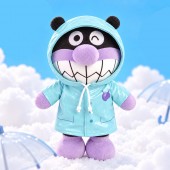30000 호빵맨 우비 인형 25cm-세균맨 [B2-372216]