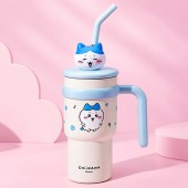 42000 먼작귀 피규어 빨대 텀블러 700ml-하치와레 [B2-780638]