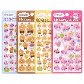 [�����Ǹ�] 5000 �����X���η� 3D ĸ����� ��ƼĿ (5400X16EA) [C1-524152] 4�� 7�� �԰�����(��������)